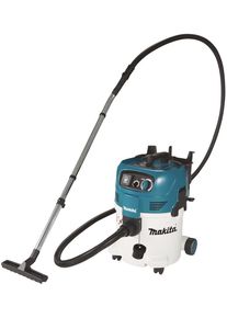 Makita VC3012M Werkstattsauger Nasssauger Trockensauger 1500 Watt 30 Liter Staubklasse M zertifiziert blau weiß