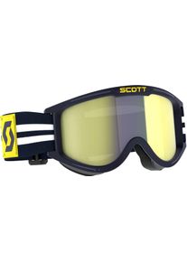 Scott 89X Era, goggles mirrored , color: Dark Blue/White Yellow-Mirrored , size: One Size