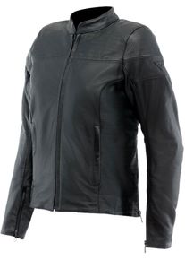 Dainese Itinere, leather jacket women , color: Black , size: 44