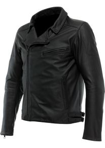 Dainese Chiodo, leather jacket , color: Black , size: 46