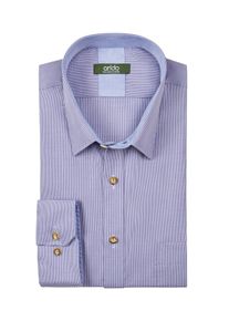 Velk&eacute; Velikosti - arido - Krojov&aacute; ko&scaron;ile s kostkovan&yacute;m vzorem a ozdobn&yacute;m lemov&aacute;n&iacute;m - 45 - N&aacute;mořnick&aacute; Modr&aacute;