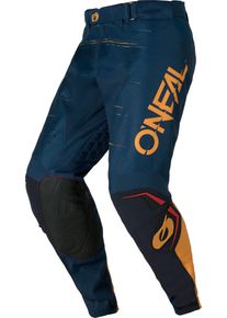 O Neal ONeal Hardwear Swipe S26, textile pants , color: Dark Blue/Orange , size: 36
