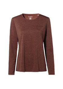 Vaude Women's Essential L/S T-Shirt Sport shirt Women (42, brown)