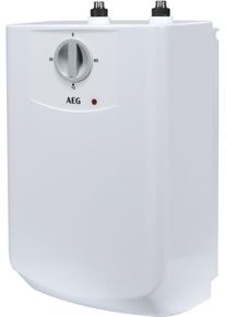 AEG KLE 5 U Warmwasserspeicher Kleinspeicher 5 Liter Übertischmontage offen weiß
