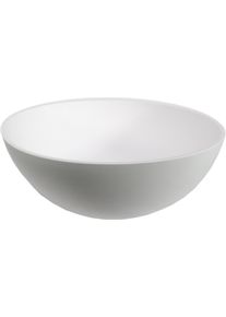 Reimo Waschbecken oval Aufsatzwaschbecken Waschtisch 350x256x135mm weiß Camping Wohnwagen Wohnmobil