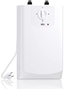 AEG BOI 5U Kleinspeicher Warmwasserspeicher Niederdruck Boiler Untertischmontage weiß
