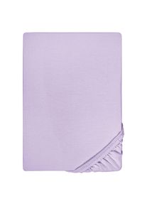 Prostěradlo z mikrovl&aacute;kna interlock jersey lila 90 x 190 - 100 x 200 cm 180 x 200 - 200 x 200 cm