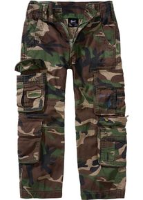 Brandit Pure, cargo pants kids , color: Woodland , size: 158/164