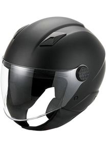 Vito Uno, open face helmet , color: Matt-Black , size: M