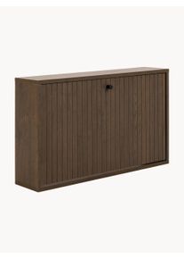 AC Design Nástěnný botník Albany Hnědá Dřevo Š 72 cm, V 43 cm
