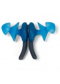Speedo Biofuse Earplug Earplugs (One Size, usa charcoal / pool)