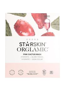 Starskin Cloth mask Face Mask Pink Cactus Maska