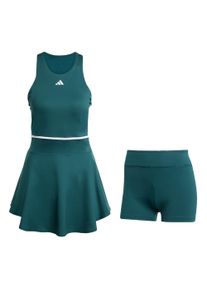 adidas Performance Ženy Sportovní šaty 'Tennis Climacool' petrolejová / bílá XXXL/4XL