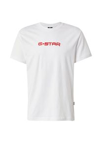 G-Star Raw G-STAR Muži Tričko červen&aacute; / b&iacute;l&aacute; M
