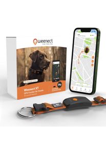 Weenect XT GPS tracker pro psy od 6 kg oranžov&aacute;