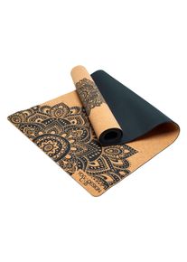 Tchibo - Korková podložka na jógu Yoga Design Lab - barva: černá