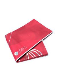 Tchibo - Ručník na podložku na jógu Yoga Design Lab - barva: červená