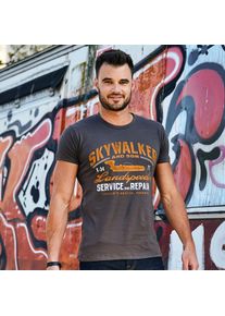 Star Wars - Camiseta Landspeeder gris - M - Gris