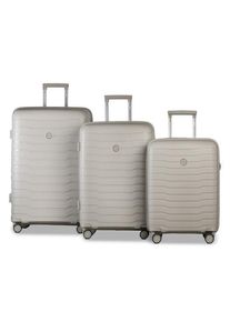 Worldpack Portland 4 Rollen Kofferset 3-teilig beige