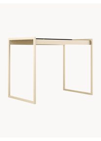 Metallbude Ručně vyroben&yacute; kovov&yacute; psac&iacute; stůl Donna B&eacute;žov&aacute; Kov &Scaron; 100 cm, D 60 cm