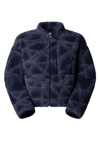 The North Face Women's Extreme Pile Fullzip Jacket 2 Print Fleece jacket Women (XS, blue)