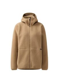 Haglöfs Haglöfs Women's Funäs Pile Hood Fleece jacket Women (M, sand/brown)