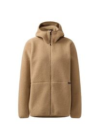 Haglöfs Haglöfs Women's Funäs Pile Hood Fleece jacket Women (S, sand/brown)