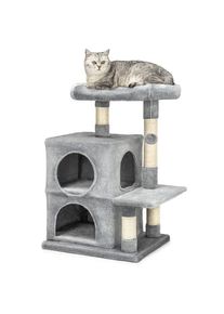 Lionto škrabadlo 80cm světle šedé kočka