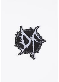 Dying Fetus - Barbwire DF Die Cut - Nášivka - Černá - Onesize - 100% polyester