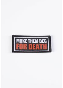 Dying Fetus - Make Them Beg - Nášivka - Černá - Onesize - 100% polyester