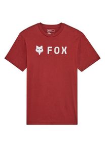 Fox Racing Absolute S/S Premium Tee T-shirt Men (S, red)