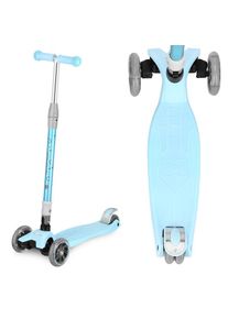 Spokey PLIER PRO Skládací tříkolka dětská se svítícími kolečky, modrá