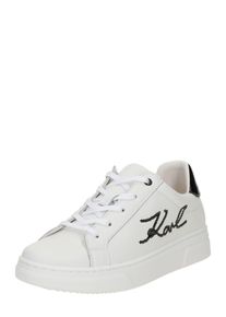 K by KARL LAGERFELD Karl Lagerfeld D&iacute;vka Tenisky čern&aacute; / b&iacute;l&aacute; 33