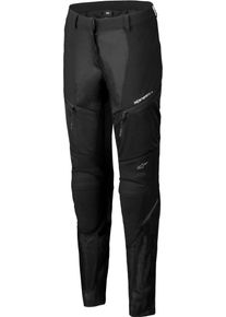 Alpinestars Stella Troop-Air, textile pants women , color: Black/Black , size: XS