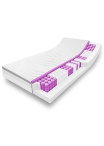 7-zone ergonomic pocket spring mattress Sleezzz Diamond T1000 80 x 200 cm, height 23 cm, firmness level H2/H3, 1000 springs/2m²