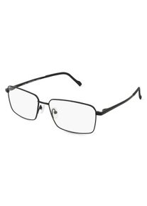 Fielmann COMFORT 129 FLEX CL pánské brýle | Obruba: čtvercový, titan, černá