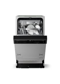 Klarstein Velaire polointegrovan&aacute; myčka n&aacute;dob&iacute; | Minimalistick&aacute;, kompaktn&iacute; | Tř&iacute;da energetick&eacute; &uacute;činnosti B | 45 cm
