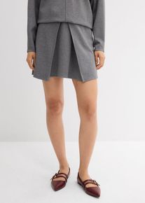 Minisukně z pohodlného Punto di Roma | Šedá | Vel. 36/38 (S) | viskóza| bonprix