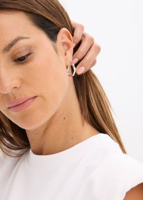 Kruhov&eacute; n&aacute;u&scaron;nice | Stř&iacute;brn&aacute; | Vel. Onesize | bonprix