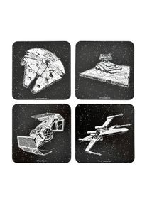 Star Wars - Set di sottobicchieri Astronavi