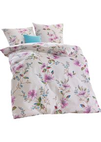 Biberna unisex Ložn&iacute; pr&aacute;dlo b&iacute;l&aacute;-potisk ,velikost 40x80/135x200 cm