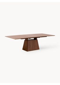 KARE Design Rozkládací jídelní stůl Benvenuto, 200 - 250 x 110 cm Hnědá Dřevo Š 200 cm, H 110 cm