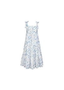 Tchibo - Tkané šaty s potiskem - pro ženy - vel. 36 - barva: bílá/s potiskem