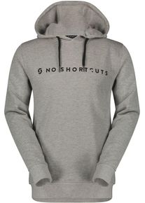 Scott No Shortcuts, hoodie , color: Light Grey/Black , size: S
