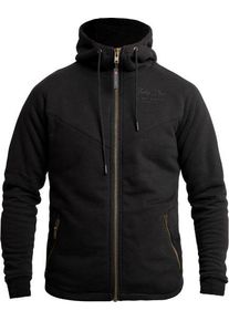 John Doe Hoodie 2.0 XTM, textile jacket , color: Black , size: 5XL