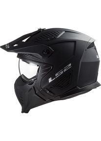 LS2 OF606 Drifter Solid, modular helmet , color: Matt-Black , size: XL