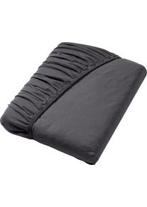 Estella unisex Prostěradlo antracitov&aacute; ,velikost 1 kus 90x190 &ndash; 100x200 cm