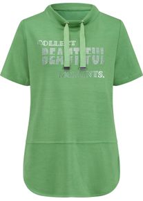 Damske Tričko se stojáčkem s pajetkami jablková ,velikost 38