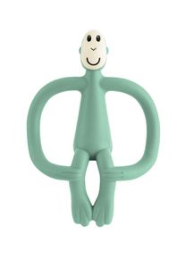 Matchstick Monkey Kousátko a zubní kartáček Mint Green