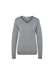 Tchibo - Svetr z jemn&eacute;ho &uacute;pletu merino - pro ženy - vel. XL 48/50 - barva: &scaron;ed&aacute;